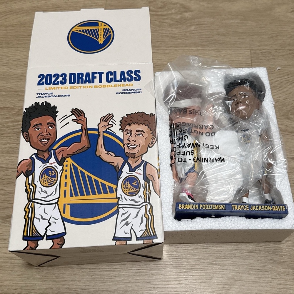 2024 Warriors BRANDIN PODZIEMSKI TRAYCE JACKSON 2023 Draft Class Bobblehead